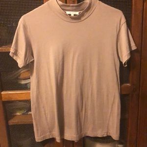 Calder Blake Mockneck T shirt Grey Small